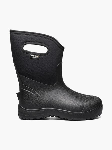 BOGS Boots Deutschland - Classic Ultra Mid Isolierte Wasserdichte Stiefel Herren Schwarz DE49130